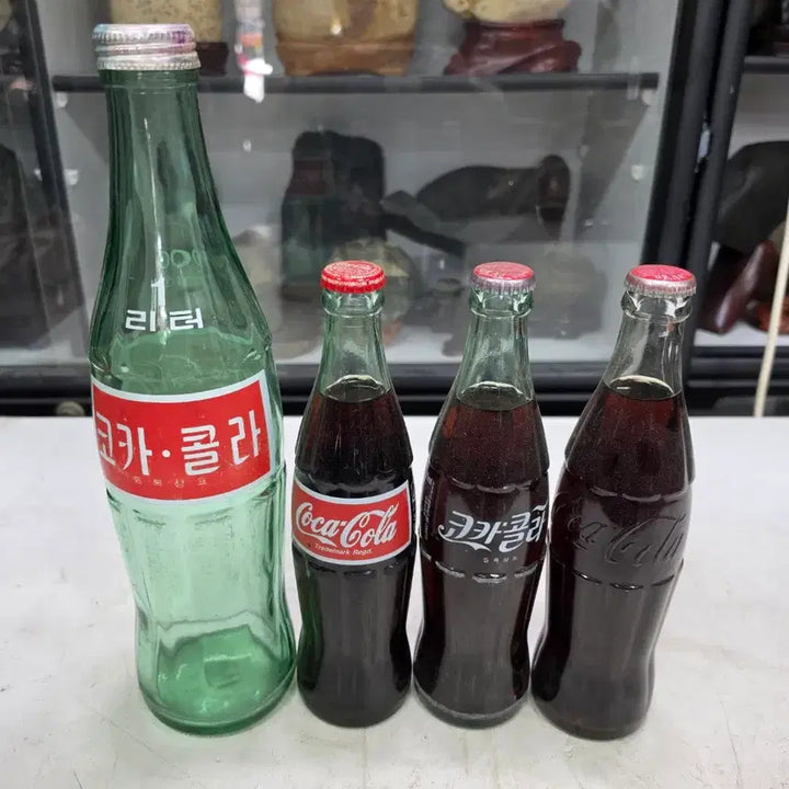 [BUNJANG] Coca-Cola Empty Bottles (Set of 4) / 코카콜라병
