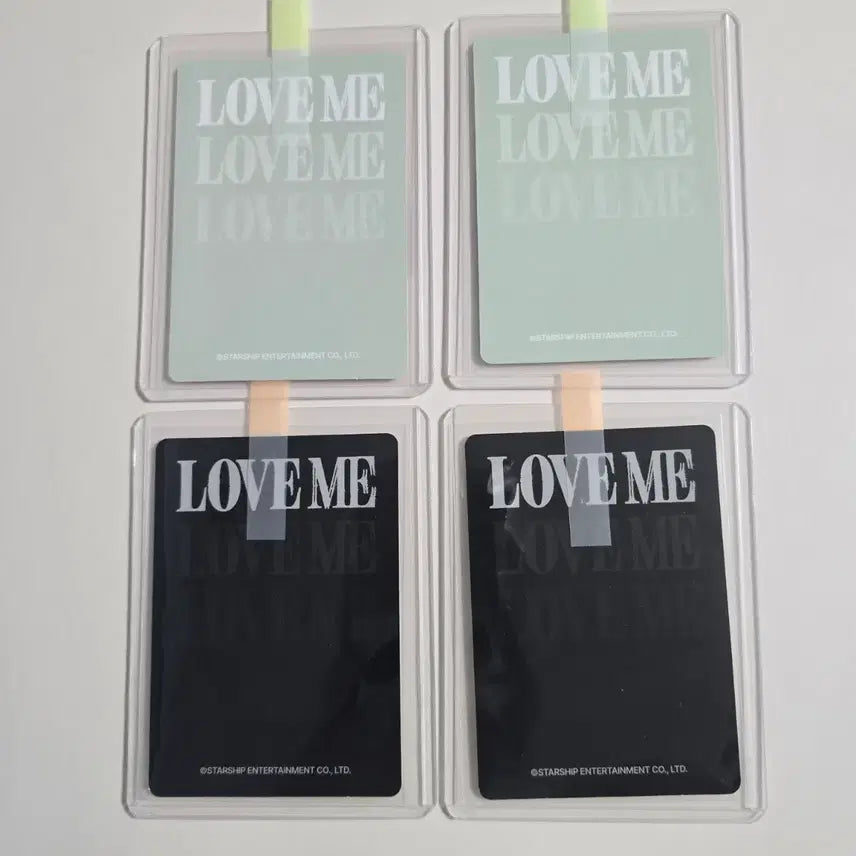 [BUNJANG] Shownu Hyungwon Starship Square Bundle Set Photocards / 몬스타엑스 셔누형원 스스퀘 특전포카 4장세트 일괄