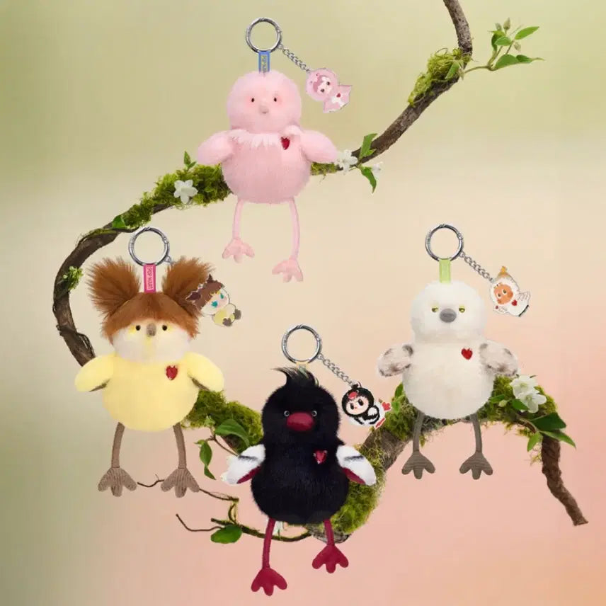 [BUNJANG] Pop Mart Dear Birds Buzz Sachet Keychain Hiron / 팝마트 dear birds 디어 버드 버즈 사쉐 키링 히로노