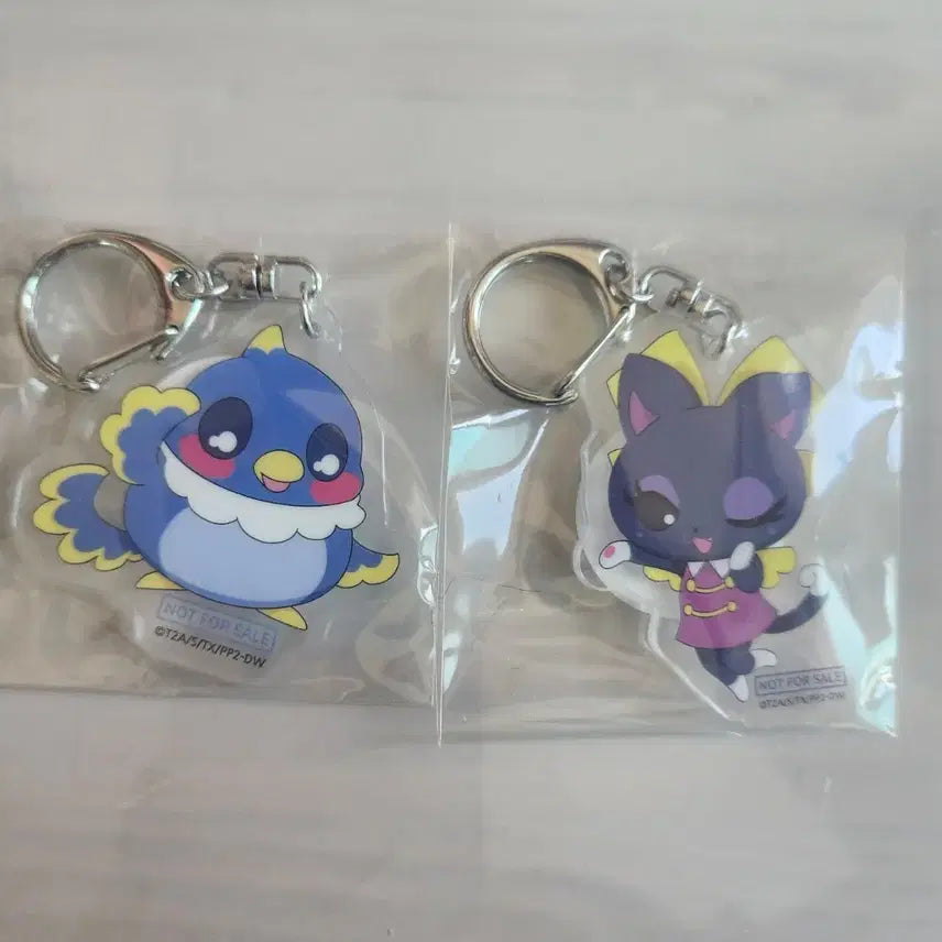 [BUNJANG] PriPara V Square Pop-Up Manager Acrylic Keyring / 프리파라 브이스퀘어 팝업 특전 매니저 아크릴 키링 짹고냥