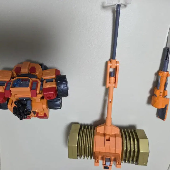 [BUNJANG] RG GaoGaiGar + RG Goldimarg Custom Painted / rg가오가이거+rg골디마그 도색작 상태좋음 팔아요