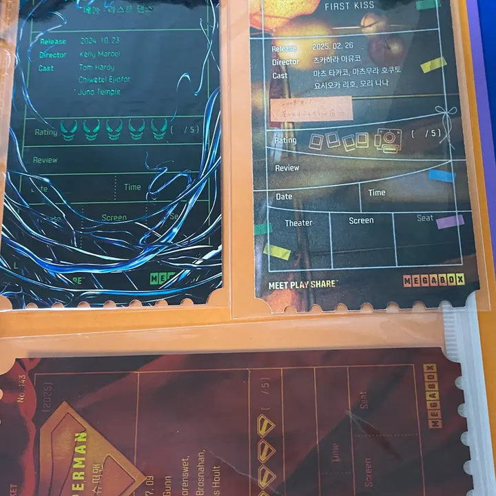 [BUNJANG] Venom: Let There Be Carnage Original Ticket / 베놈: 라스트 댄스 오리지널 티켓