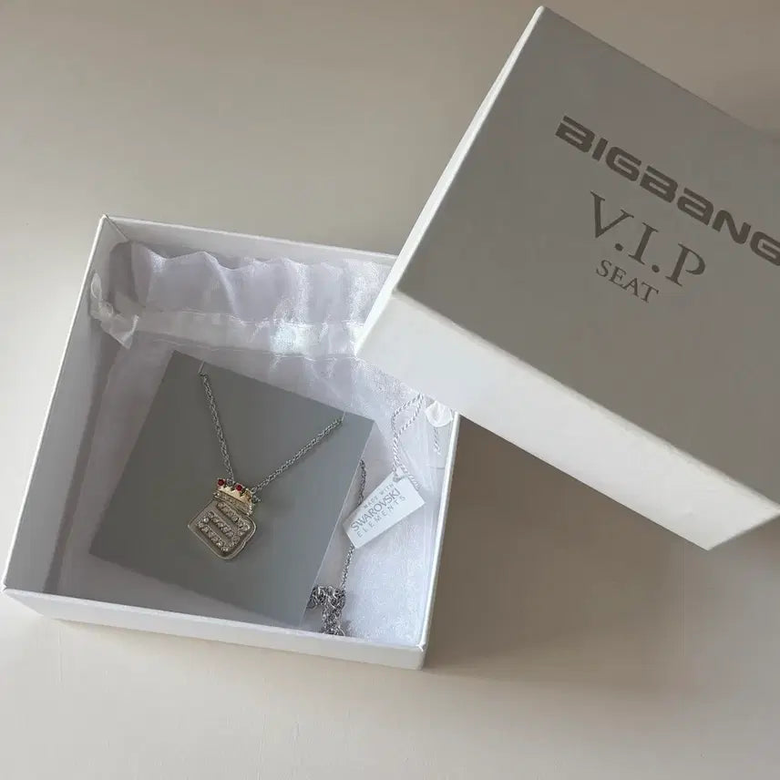 [BUNJANG] Big Bang VIP Swarovski Necklace / 빅뱅 vip 스와로브스키 목걸이 일본