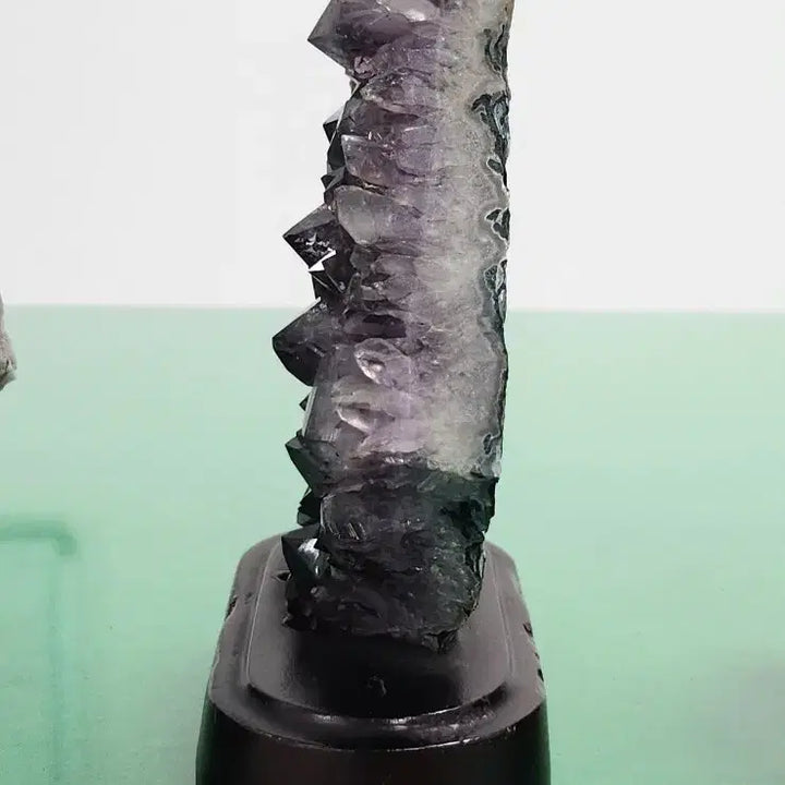 [BUNJANG] Amethyst and Pyrite Mineral Specimens (2-Piece Set) / 자수정과 황철석 광물 수석 2점 일괄