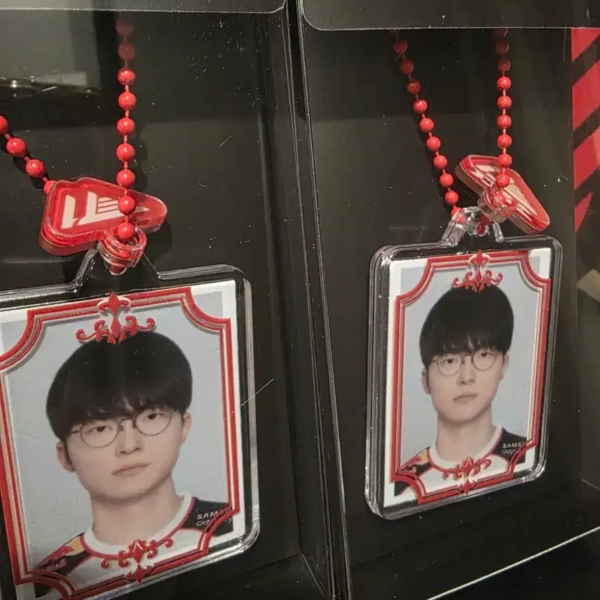 [BUNJANG] T1 Faker ID Keychain / T1 티원 페이커 Faker증명사진 키링 ID keychain