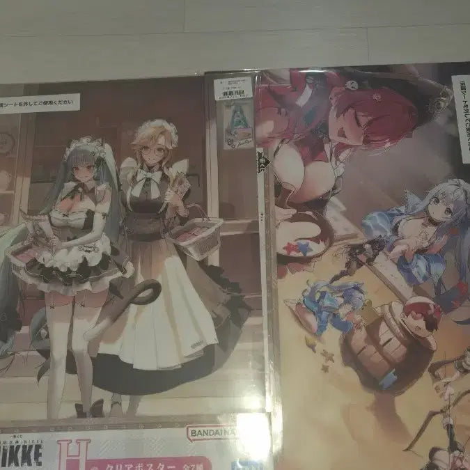 [BUNJANG] Nikke H-Prize Poster 2 Types Bundle Set / 니케 H상 포스터 2종 일괄