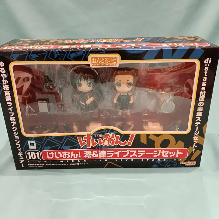 [BUNJANG] Good Smile Company Nendoroid 101 Mio &amp; Ritsu Live Stage Set (Sealed) / [미개봉] 넨도로이드101번 케이온! 미오 &amp; 리츠 라이브 스테이지 세트