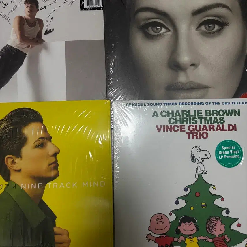 [BUNJANG] Charlie Puth, Adele, Charlie Brown Christmas Vinyl Records - Individual Purchase Available / LP판 개별구매 가능!(찰리푸스1집&amp;3집, 아델25, 찰리브라운 크리스마