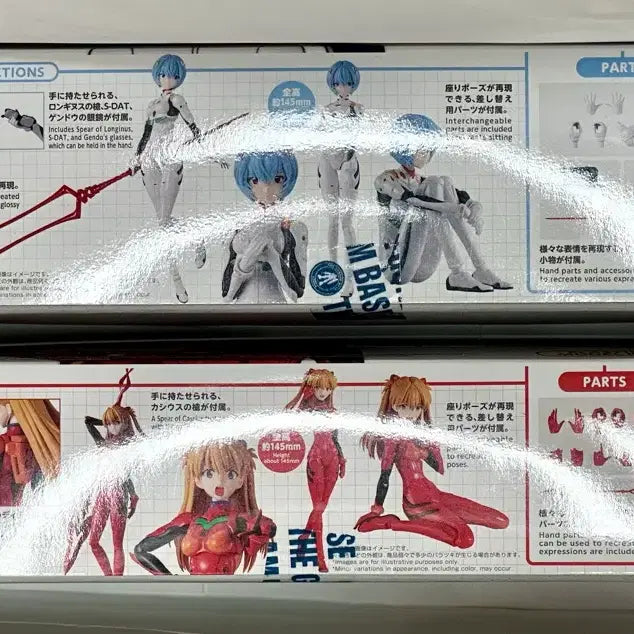 [BUNJANG] Bandai Asuka Langley &amp; Rei Ayanami Figure Set / 반다이 아스카 랑그레이 &amp; 아야나미 레이