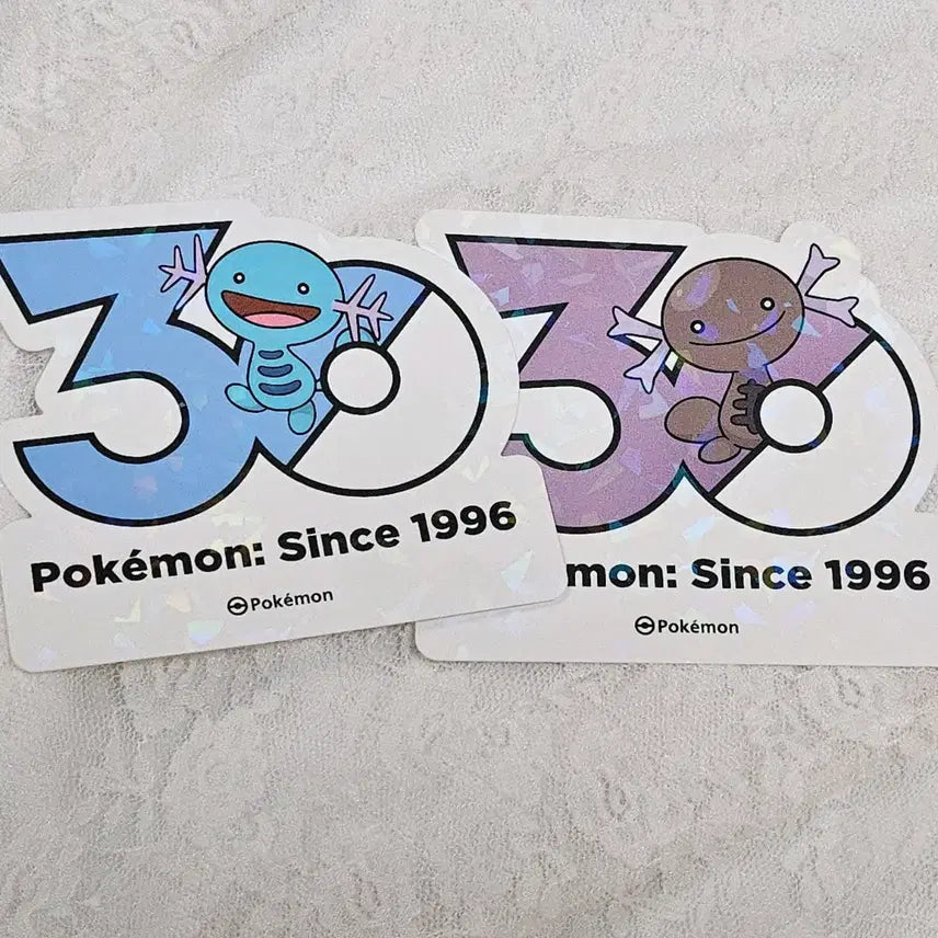 [BUNJANG] Pokemon 30th Anniversary Wooper Bundle Set / 일괄) 교환 포켓몬 30주년 로고 우파 팔데아