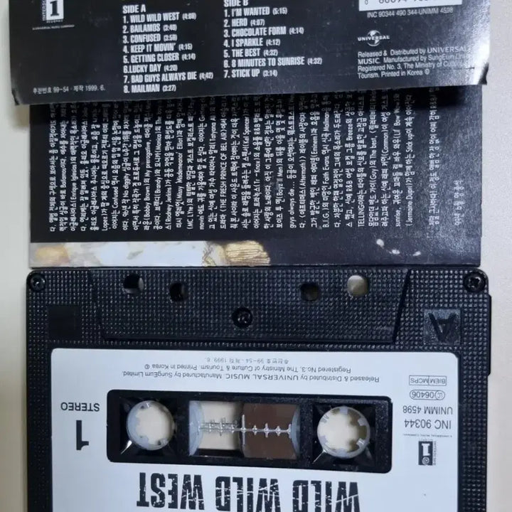 [BUNJANG] Wild Wild West OST Cassette Tape Will Smith / 와일드 와일드 웨스트 OST (카세트테이프) 윌 스미스