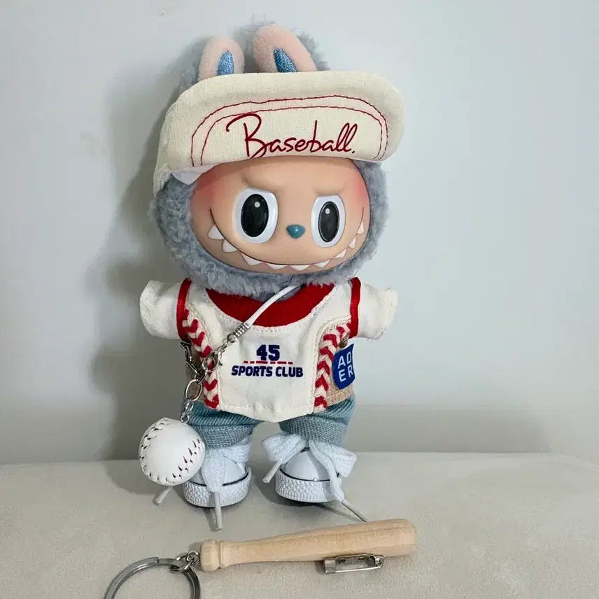 [BUNJANG] Labubu 1st, 2nd, 3rd Generation Baseball Outfit Set / 2개이상반택무료 1.2.3세대 라부부 야구옷 세트