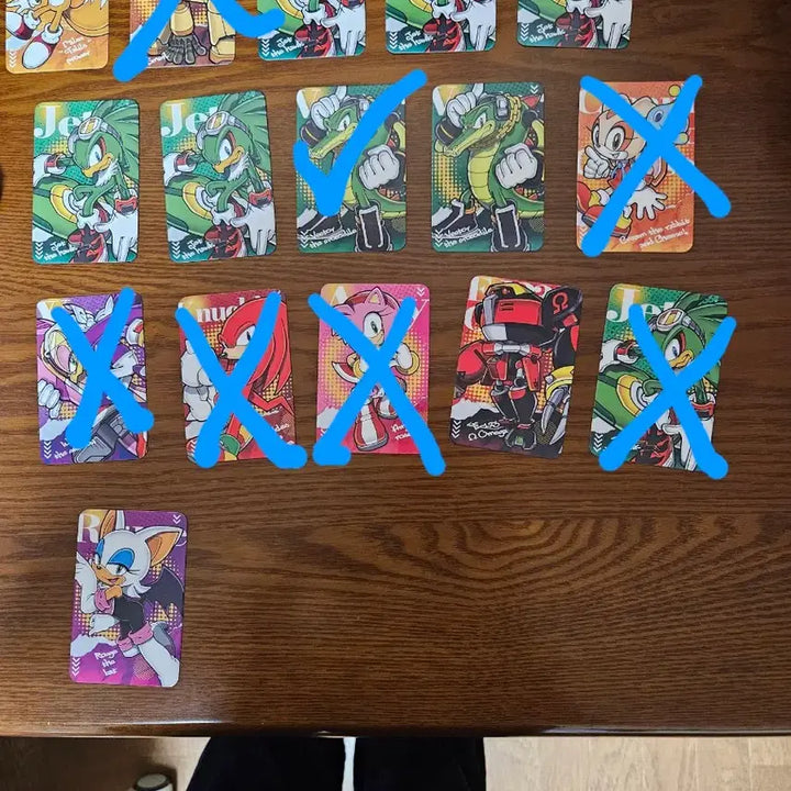 [BUNJANG] Sonic Egg 2D &amp; 3D Cards / 소닉 이스타에그 2D, 3D 카드 판매합니다.
