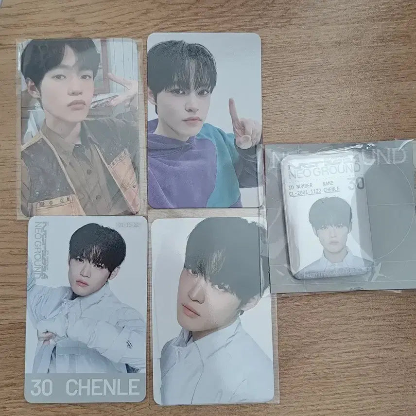 [BUNJANG] NCT Dream Chenle 10th Anniversary Popup Photocard Bundle Set / 엔시티 드림 천러 10주년 팝업 트레카 포카 뱃지