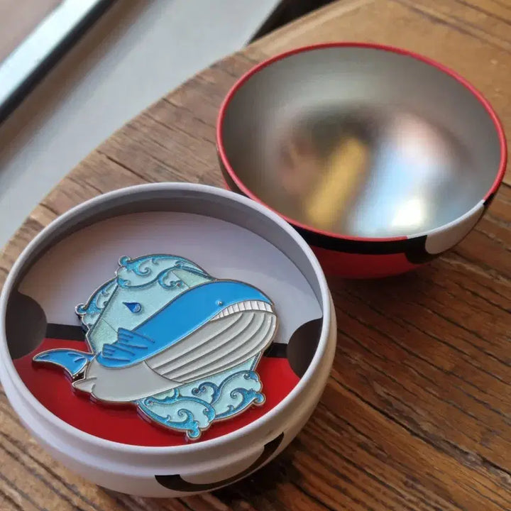[BUNJANG] Pokemon Wailmer Can Badge / 포켓몬 고래왕 캔뱃지