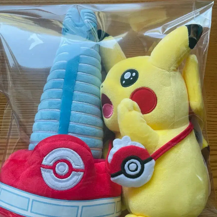 [BUNJANG] Pokemon Pop-up Pikachu Astonished Plush / 포켓몬 팝업 잠실 롯데타워 피카츄 놀란 인형 판매합니다