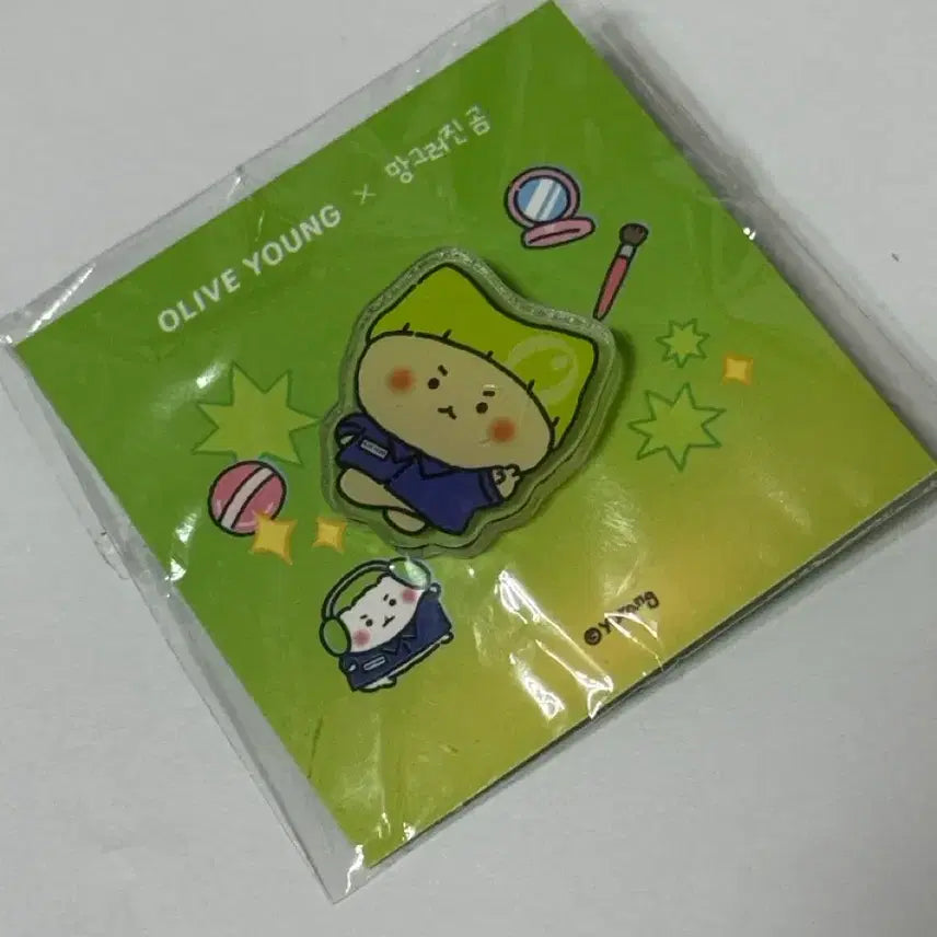 [BUNJANG] Mang-geureojin-gom Badge / 올리브영 망그러진곰 뱃지