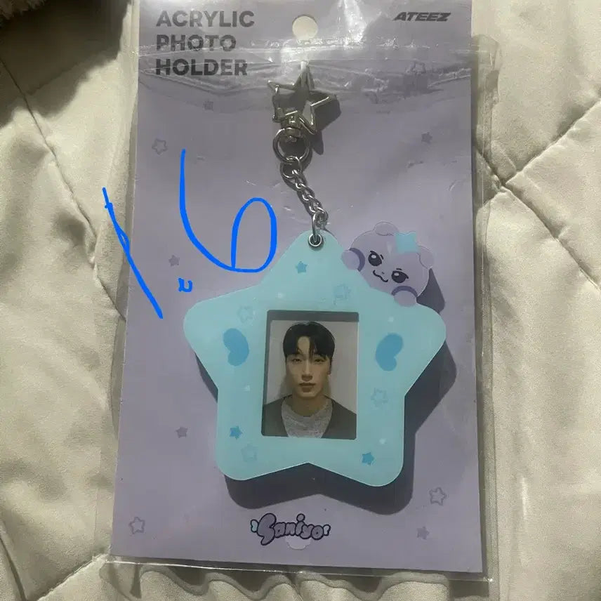 [BUNJANG] ATEEZ San Acrylic Photocard Holder / ATEEZ 산 Acrylic 포토 홀더