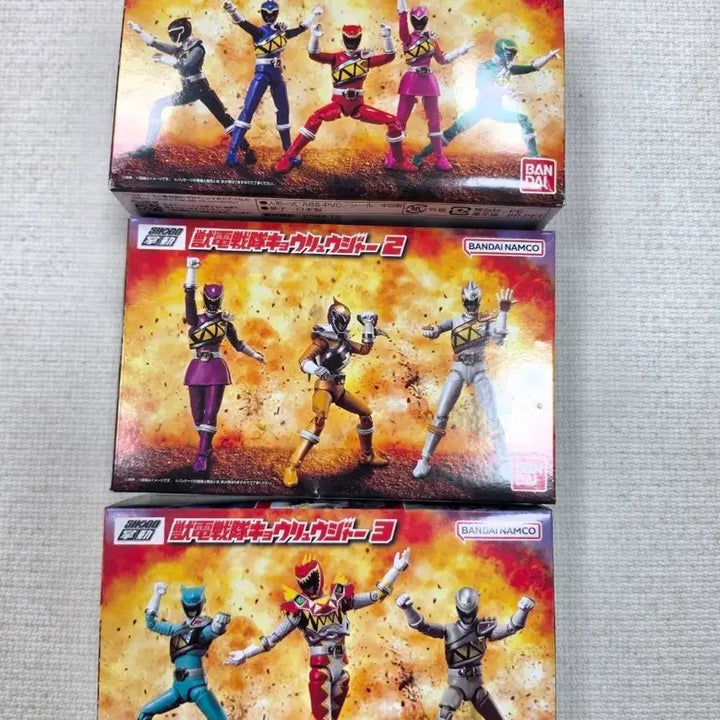 [BUNJANG] Shodo Super Kyoryuger Series 1-3 Bundle Set / [Shodo super] 쿄류쟈 1, 2, 3 일괄