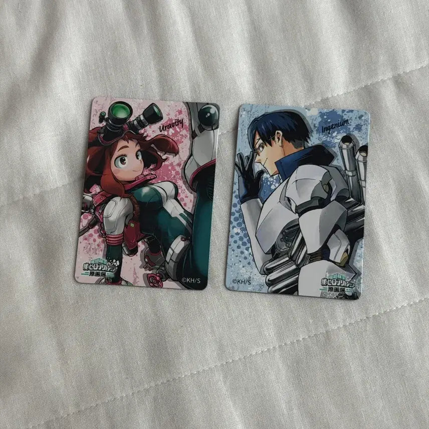 [BUNJANG] My Hero Academia Original Art Exhibition Magnet Sticker - Iida &amp; Uraraka / 히로아카 원화전 마그넷 스티커 이이다 우라라카