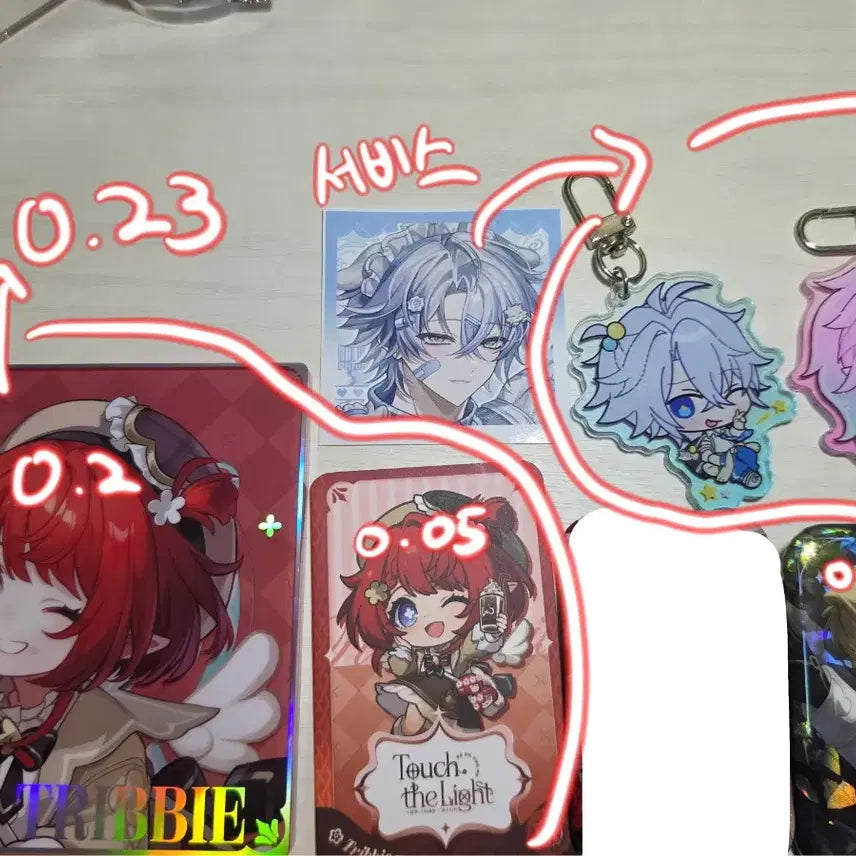 [BUNJANG] Honkai: Star Rail Official &amp; Unofficial Goods Bundle / [붕스] 트리비 맘터 포카, 붕스 키메라, 뱃지, 비공식 키링