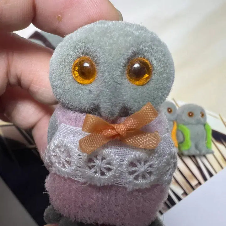 [BUNJANG] Old Sylvanian Owl Family / 올드 실바니안 올빼미 가족