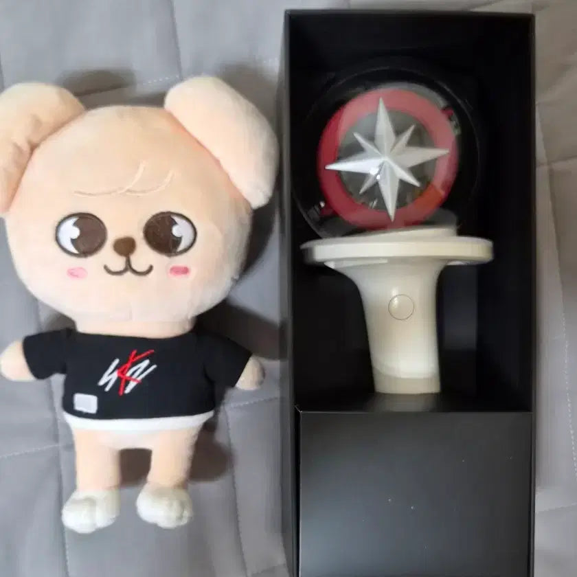 [BUNJANG] Stray Kids Seungmin Doll Bundle Set / 나침봉2 스키주 승민 인형 일괄