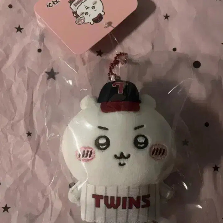[BUNJANG] LG Twins Chikawa Mascot Keyring Plush / 엘지 트윈스 먼작귀 치이카와 마스코트 키링 인형