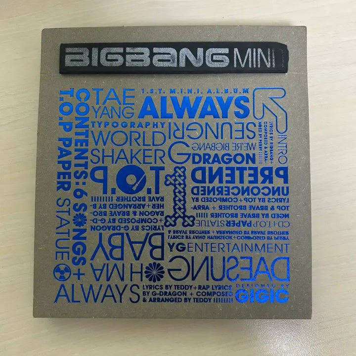 [BUNJANG] BIGBANG Mini Album Vol. 1 / 빅뱅  미니1집 앨범