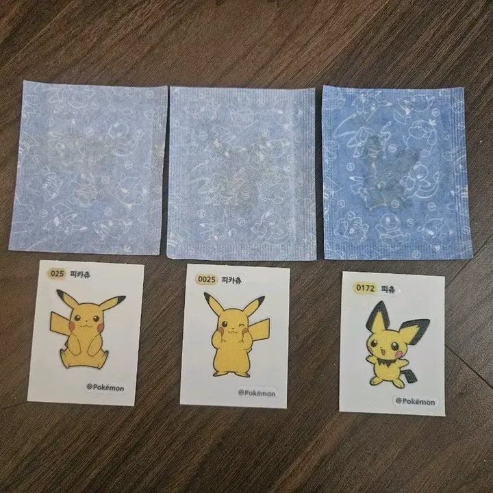 [BUNJANG] Pokemon Pikachu Sticker Collection (Sealed/Unsealed) / 포켓몬 피카츄 띠부씰 개봉/미개봉