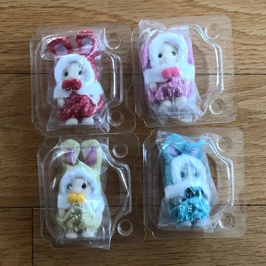 [BUNJANG] Sylvanian Families Colorful Rabbit Bundle Set (Sealed) / 실바니안 컬러풀 토끼 미개봉 일괄