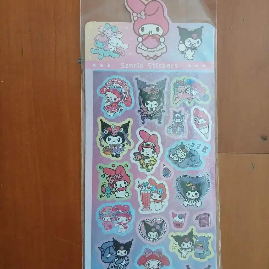 [BUNJANG] Sanrio My Melody &amp; Kuromi Sticker Set / 산리오 마이멜로디 쿠로미 스티커 총 세트