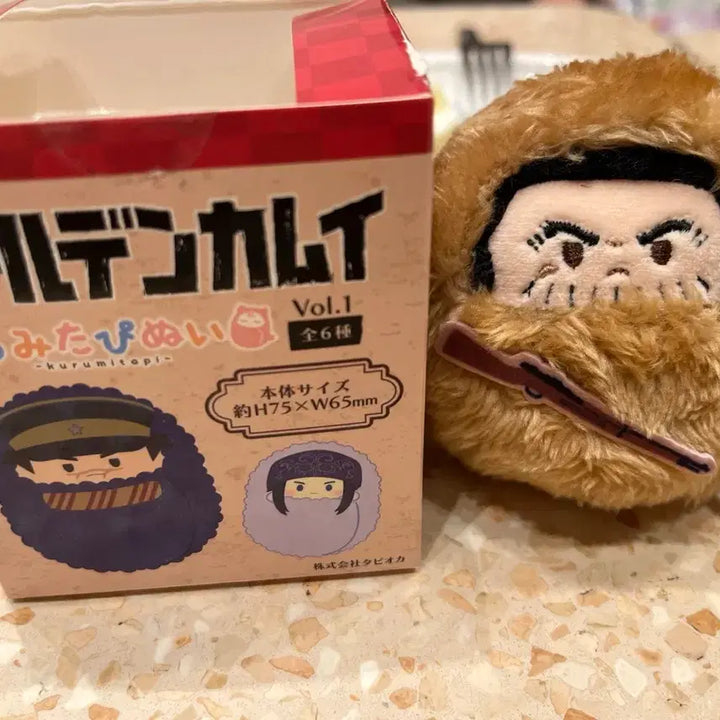 [BUNJANG] Golden Kamuy Tanigaki Nishikatsu Plush Doll Full Box with Manju / 골든카무이 골카 타니가키 타피누이 풀박스, 만쥬