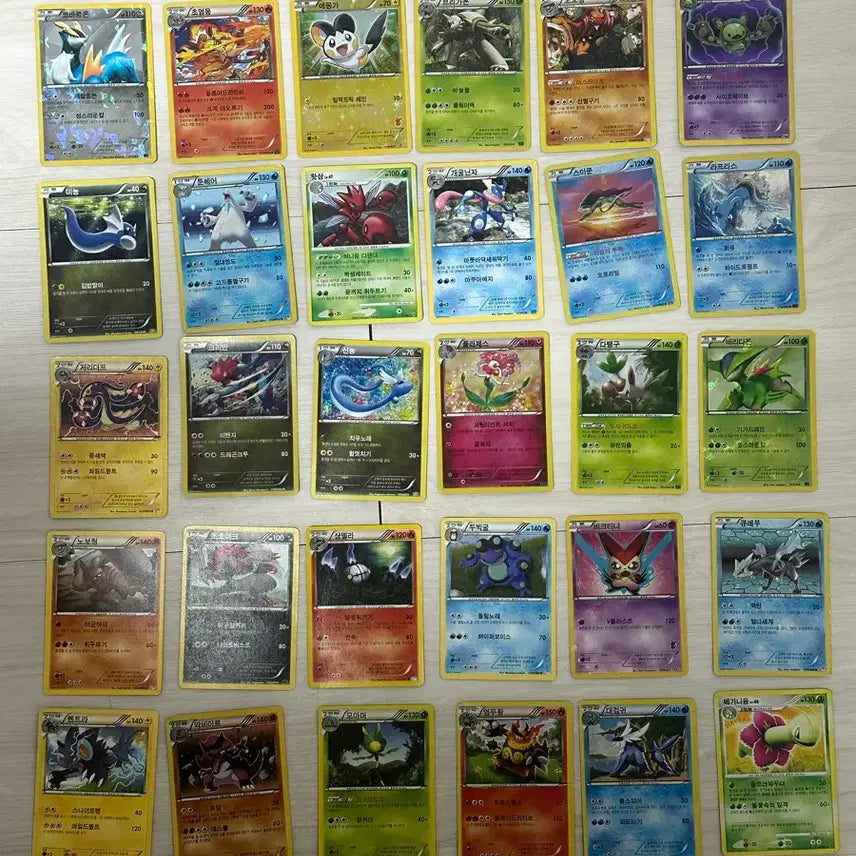 [BUNJANG] Vintage Pokemon Cards (73 Cards) / 포켓몬 고전카드 43장
