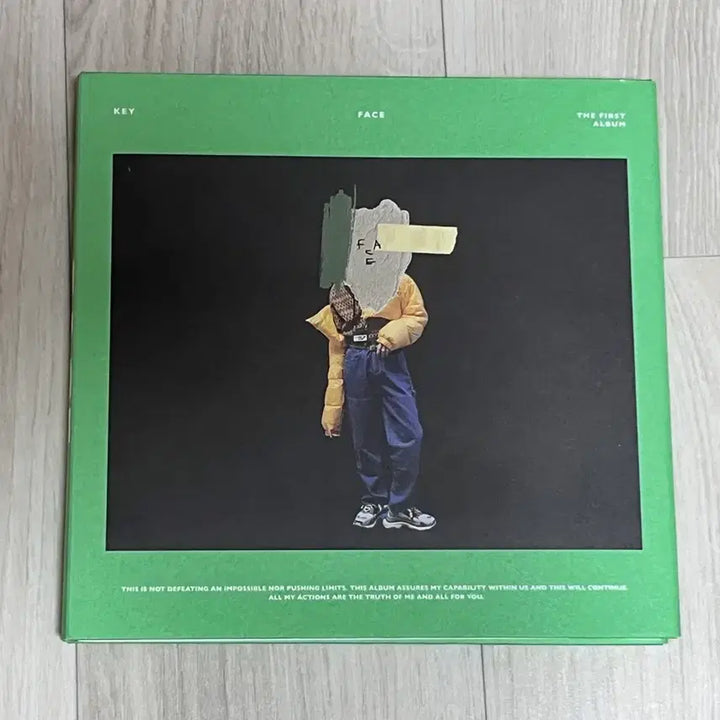 [BUNJANG] SHINee Key FACE Green Version Album / 샤이니 키 페이스 face 초록