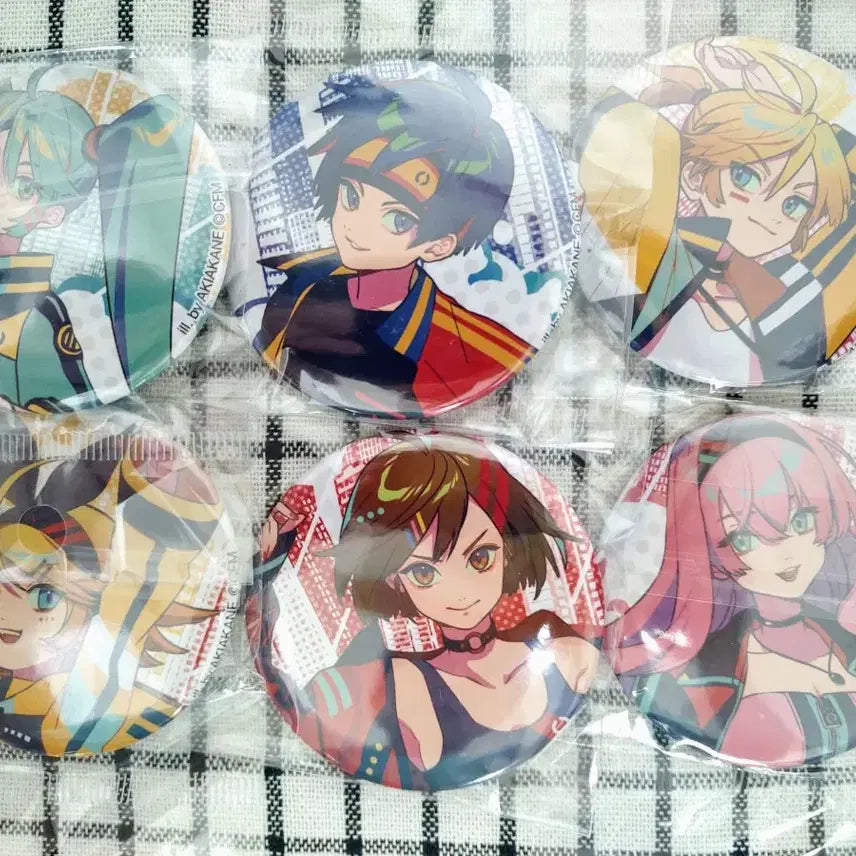 [BUNJANG] Hatsune Miku Vocaloid Can Badge Set / 하츠네 미쿠 보컬로이드 캔뱃지 여라가지 개별가