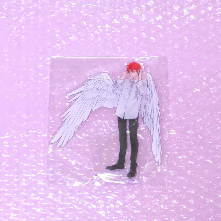 [BUNJANG] Given Angel &amp; Devil Acrylic Stand - Mafuyu Sato (Sealed) / (미개봉) 기븐 천사와악마 아크릴 스탠드 - 사토 마후유
