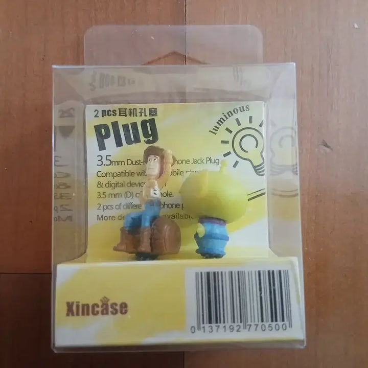 [BUNJANG] Xincase Classic Disney Toy Story Earphone Plugs (2-Pack) / 고전 Xincase 디즈니 토이스토리 이어폰 플러그 2개입