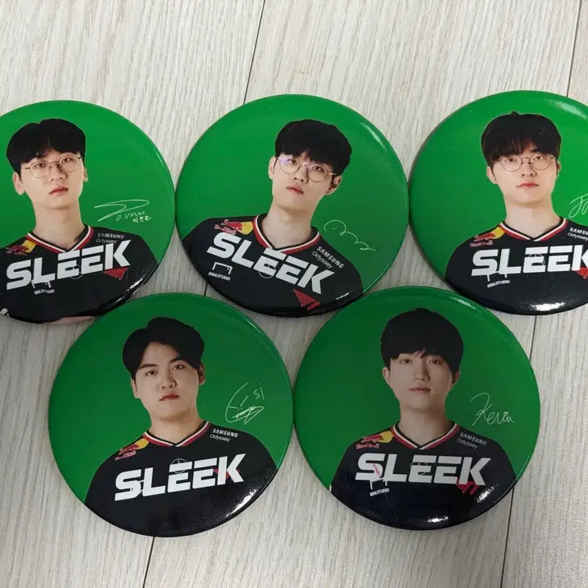 [BUNJANG] T1 x SLICK 2025 Collaboration Player Hand Mirrors Bundle Set / 2025 T1 티원x슬릭 콜라보 선수별 손거울 일괄
