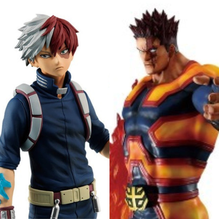 [BUNJANG] My Hero Academia Todoroki Shoto Endeavor C Prize "Defending Power" "Continuing" Set / 나의 히어로 아카데미아 토도로키 쇼토 엔데버 C상 방어하는 힘 이어지는