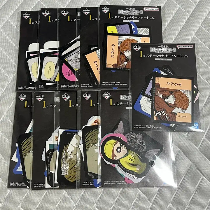 [BUNJANG] Death Note Ichiban Kuji Prize I Sticker Set Bundle / 데스노트 제일복권 I상 스티커 세트 일괄