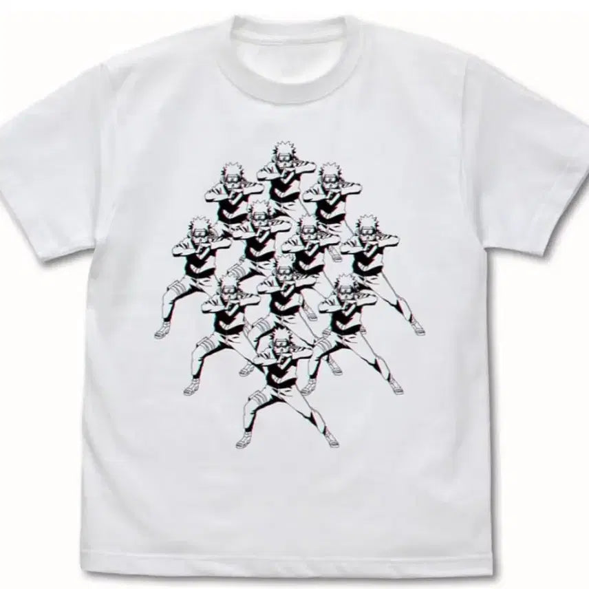[BUNJANG] Cospa Naruto Shadow Clone Jutsu T-Shirt XL / 코스파 나루토 그림자 분신술 티셔츠 XL