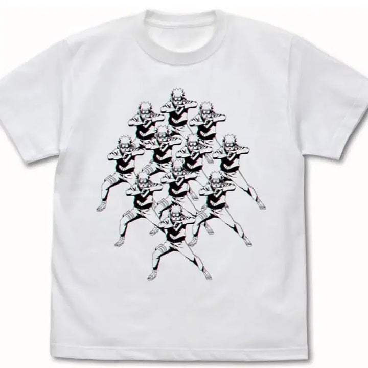 [BUNJANG] Cospa Naruto Shadow Clone Jutsu T-Shirt XL / 코스파 나루토 그림자 분신술 티셔츠 XL