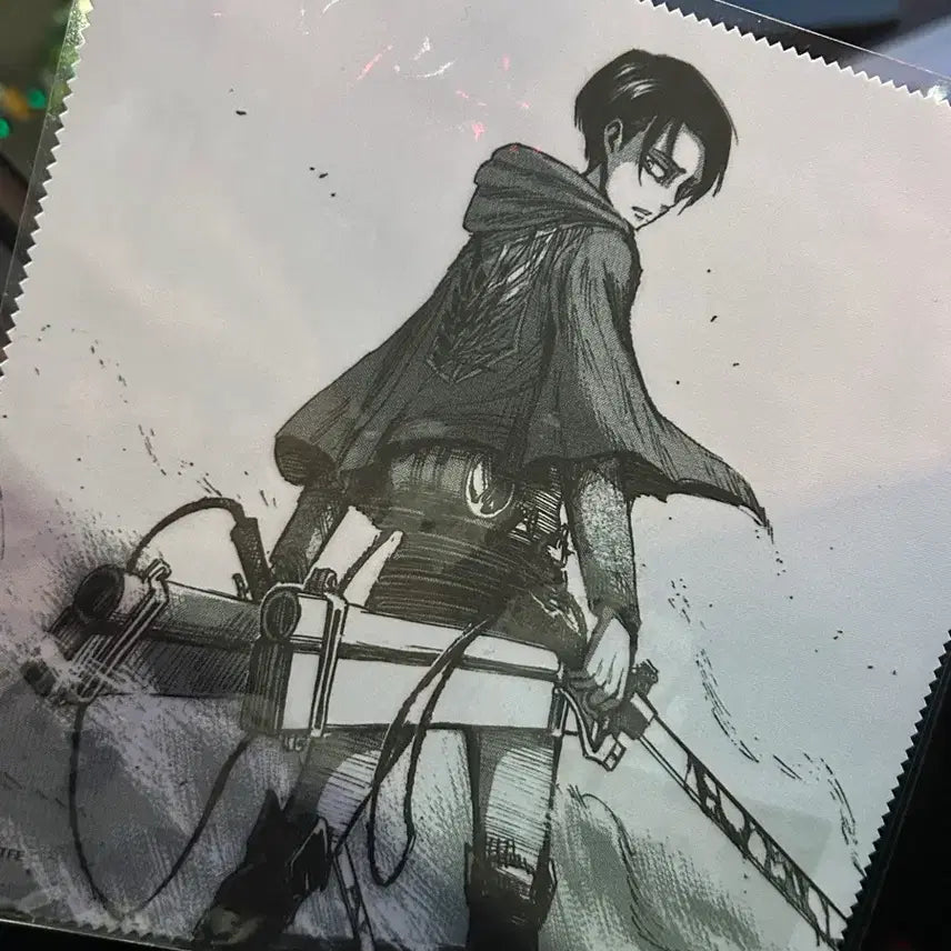 [BUNJANG] Attack on Titan Levi Multi Cleaner (Exhibition Goods) / 리바이 멀티클리너 (전시회 굿즈)