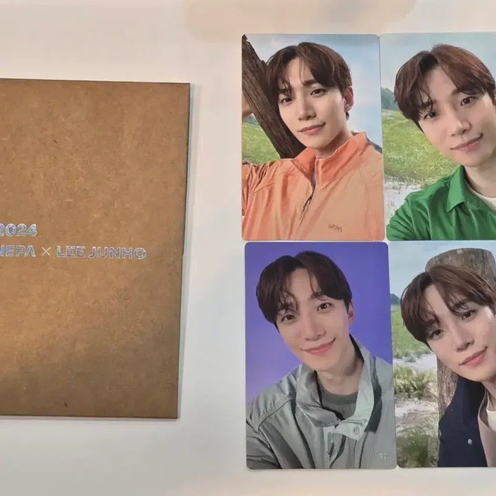 [BUNJANG] 2PM Junho Nepa Photocard Set (4 Types) / 이준호 네파 포토카드 4종 세트