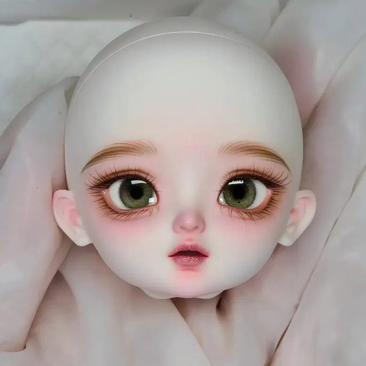 [BUNJANG] BJD Head (Victoria Type) with Certificate, Eyes, and Box / 인증서 + 안구 + USD 구관 헤드 구체관절인형 헤드 팝니다