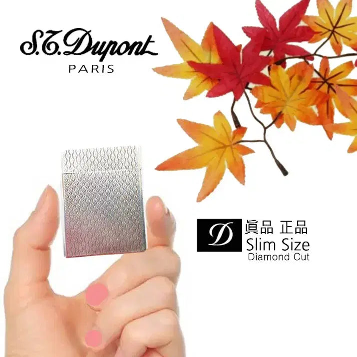 [BUNJANG] ST Dupont Slim Silver Lighter / ST Dupont 실버라이타 슬림사이즈 진품 정품 상태AA 최저가