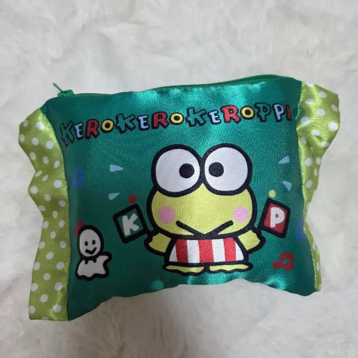 [BUNJANG] Sanrio Keroppi Pillow Pouch / 산리오 케로피 베개 파우치 (쿠션있음)