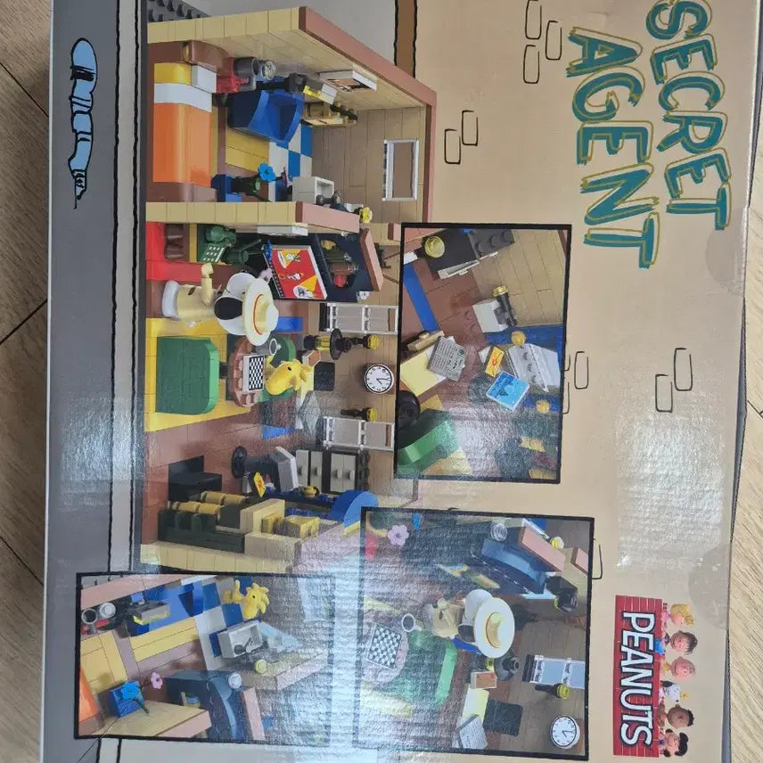 [BUNJANG] Linoops Snoopy Secret Agent Building Blocks LN8058 / 새제품 미개봉 Linoops 스누피 비밀요원 블록 LN8058 호환블럭