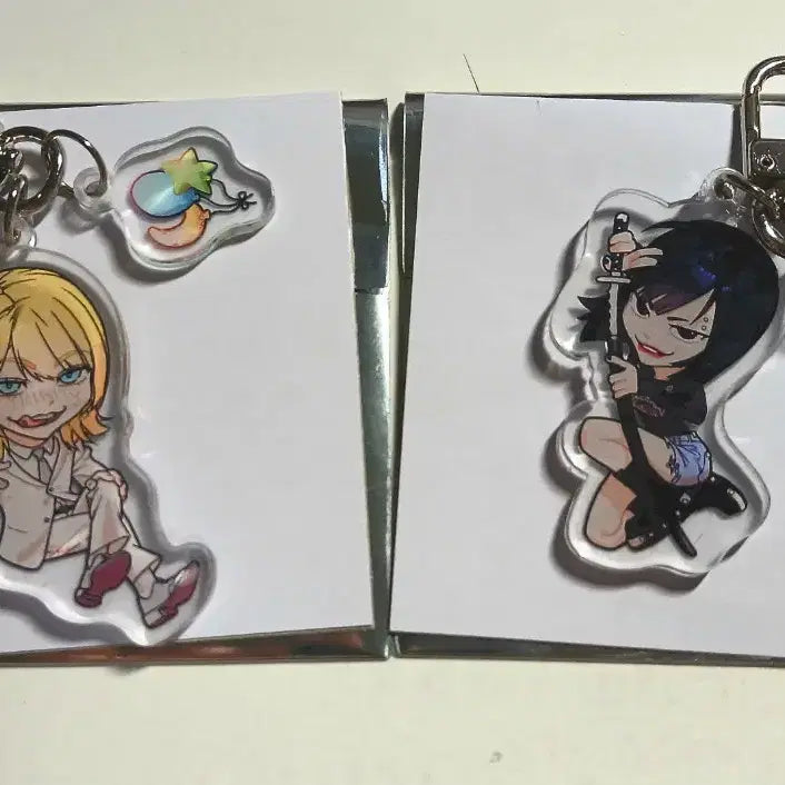 [BUNJANG] Matthias &amp; Yuika Killer Bedro Keychain Set / 킬러배드로 유이카 키링 교판